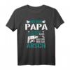 Herren Männer Papa Reparieren Kann Dann Sind Wir Am Arsch T-Shirt – Lustiges Geschenk für Papa, Vater & Großvater zu Weihnachten, Vatertag oder Geburtstag