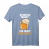 Bevor Du Fragst Ich nehm noch eins Bier T-Shirt - Lustiges Biertrinker Design für Männer, Väter & Partygänger