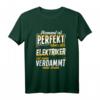 T-Shirt Elektriker - Elektroinstallateur Geschenk mit Spruch, Lustiges Handwerker Shirt für Geburtstag & Weihnachten