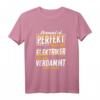 T-Shirt Elektriker - Elektroinstallateur Geschenk mit Spruch, Lustiges Handwerker Shirt für Geburtstag & Weihnachten
