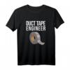 Duct Tape Engineer T-Shirt – Lustiges Geschenk für Heimwerker, Bastler & Klebeband-Liebhaber zu Weihnachten & Geburtstag