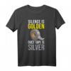 Witziges Duct Tape T-Shirt - Silencio is gold, Klebeband ist silber, ideales Geschenk für Handwerker, Bastler & DIY-Fans zu Weihnachten & Geburtstag
