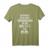 Herren Maurer Papa T-Shirt | Lustiger Spruch für Bauarbeiter, Handwerker & Familienväter – Perfekt als Geburtstags- und Vatertagsgeschenk