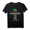 Handwerker Elf Partnerlook Familien Outfit Weihnachten T-Shirt – Lustiges Weihnachtskostüm für Männer, Familie & Freunde als Geschenkidee