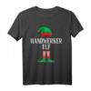 Handwerker Elf Partnerlook Familien Outfit Weihnachten T-Shirt – Lustiges Weihnachtskostüm für Männer, Familie & Freunde als Geschenkidee