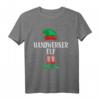 Handwerker Elf Partnerlook Familien Outfit Weihnachten T-Shirt – Lustiges Weihnachtskostüm für Männer, Familie & Freunde als Geschenkidee