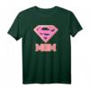Superman Super Mom Pink T-Shirt – Offiziell lizenzierter Superhelden-Fanartikel für Mütter, Frauen & Kinder