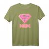 Superman Super Mom Pink T-Shirt – Offiziell lizenzierter Superhelden-Fanartikel für Mütter, Frauen & Kinder