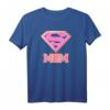 Superman Super Mom Pink T-Shirt – Offiziell lizenzierter Superhelden-Fanartikel für Mütter, Frauen & Kinder
