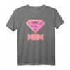 Superman Super Mom Pink T-Shirt – Offiziell lizenzierter Superhelden-Fanartikel für Mütter, Frauen & Kinder