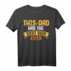 Dieser Vater hat den besten Sohn Vatertag Papa T-Shirt – Perfektes Geschenk für stolze Eltern zum Vatertag & Geburtstag