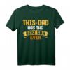 Dieser Vater hat den besten Sohn Vatertag Papa T-Shirt – Perfektes Geschenk für stolze Eltern zum Vatertag & Geburtstag