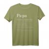 Papa T-Shirt mit humorvoller Definition – Perfektes Geschenk für Vatertag, Geburtstag, Opa & Vater