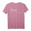 Papa T-Shirt mit humorvoller Definition – Perfektes Geschenk für Vatertag, Geburtstag, Opa & Vater