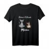 Lustiges Katzen & Hunde Mama T-Shirt – Tierliebe Geschenk für Katzen- und Hundebesitzer, Tierärzte & Tierfreunde