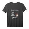 Lustiges Katzen & Hunde Mama T-Shirt – Tierliebe Geschenk für Katzen- und Hundebesitzer, Tierärzte & Tierfreunde