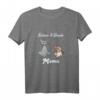 Lustiges Katzen & Hunde Mama T-Shirt – Tierliebe Geschenk für Katzen- und Hundebesitzer, Tierärzte & Tierfreunde