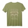 Herren Heavy Metal Großvater Opa Rock Pommesgabel Geschenk T-Shirt – Perfekt für Metal- und Rockfans, Jubiläum, Weihnachten & Geburtstag