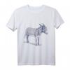 Esel T-Shirt mit Illustration in 5 Farben – Lustiges und cooles Nature Esel Hemd für Tierliebhaber und Naturfreunde
