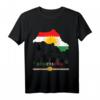 Kurdisches T-Shirt mit Flagge & Stolz - Lustiges Geschenk für Kurden in Deutschland, Europa & Niederlande