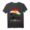 Kurdisches T-Shirt mit Flagge & Stolz - Lustiges Geschenk für Kurden in Deutschland, Europa & Niederlande