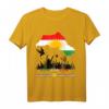 Kurdisches T-Shirt mit Flagge & Stolz - Lustiges Geschenk für Kurden in Deutschland, Europa & Niederlande