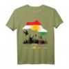 Kurdisches T-Shirt mit Flagge & Stolz - Lustiges Geschenk für Kurden in Deutschland, Europa & Niederlande