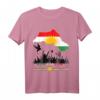 Kurdisches T-Shirt mit Flagge & Stolz - Lustiges Geschenk für Kurden in Deutschland, Europa & Niederlande