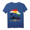 Kurdisches T-Shirt mit Flagge & Stolz - Lustiges Geschenk für Kurden in Deutschland, Europa & Niederlande