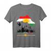 Kurdisches T-Shirt mit Flagge & Stolz - Lustiges Geschenk für Kurden in Deutschland, Europa & Niederlande