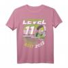 Level 11 Jahre Geburtstagsshirt für Jungen - Gamer T-Shirt mit Headset Motiv für den Kindergeburtstag & Gaming Party