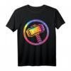 Marvel Thor Tie Dye Hammer Symbol T-Shirt - Offiziell lizenzierte Marvel Kleidung für Fans