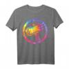 Marvel Thor Tie Dye Hammer Symbol T-Shirt - Offiziell lizenzierte Marvel Kleidung für Fans