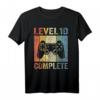 10. Geburtstag Jungen Gamer Level 10 T-Shirt – Perfektes Geburtstagsgeschenk für junge Gamer im Alter von 10 Jahren