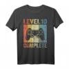 10. Geburtstag Jungen Gamer Level 10 T-Shirt – Perfektes Geburtstagsgeschenk für junge Gamer im Alter von 10 Jahren