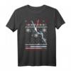 Star Wars Luke and Vader Battle Ugly Christmas Sweater T-Shirt – Offiziell lizenziertes Weihnachts-Merchandise für Fans