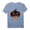 Kinder Gruselige Jack O Laterne Kürbis Halloween T-Shirt für Jungen, Mädchen & Teenager – Perfekt für Trick or Treat & Halloween-Partys
