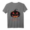 Kinder Gruselige Jack O Laterne Kürbis Halloween T-Shirt für Jungen, Mädchen & Teenager – Perfekt für Trick or Treat & Halloween-Partys