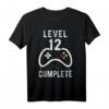 Geburtstag Junge 12 Jahre Shirt Gamer Level 12 - Cooles Gaming T-Shirt für Geburtstagsgeschenke & Gamer Fans