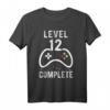 Geburtstag Junge 12 Jahre Shirt Gamer Level 12 - Cooles Gaming T-Shirt für Geburtstagsgeschenke & Gamer Fans