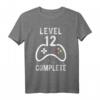 Geburtstag Junge 12 Jahre Shirt Gamer Level 12 - Cooles Gaming T-Shirt für Geburtstagsgeschenke & Gamer Fans