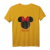 HapDog Minnie Mouse Mom Family T-Shirt – Persönliches Geburtstagsshirt für Frauen, Männer & Familien