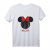 HapDog Minnie Mouse Mom Family T-Shirt – Persönliches Geburtstagsshirt für Frauen, Männer & Familien