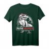 Papasaurus T-Rex Dinosaur T-Shirt – Lustiges Papa Opa Geschenk für Vatertag, Geburtstag & Weihnachten