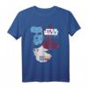 Star Wars Thrawn Colored Silhouette Poster T-Shirt - Offiziell lizenziertes Star Wars Merchandise für Fans