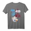 Star Wars Thrawn Colored Silhouette Poster T-Shirt - Offiziell lizenziertes Star Wars Merchandise für Fans