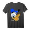 HapDog Donald Duck Smiling Face Portrait T-Shirt - Offiziell lizenziertes Disney Mickey and Friends Geschenk