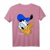 HapDog Donald Duck Smiling Face Portrait T-Shirt - Offiziell lizenziertes Disney Mickey and Friends Geschenk