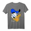 HapDog Donald Duck Smiling Face Portrait T-Shirt - Offiziell lizenziertes Disney Mickey and Friends Geschenk