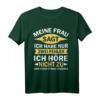 Meine Frau sagt ich habe nur zwei Fehler Männer Spruch T-Shirt – Lustiges Geschenk für Ehemann, Vatertag & Männerabend mit Sarkasmus